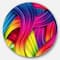 Designart - 3D Rainbow Art' Abstract Metal Artwork
